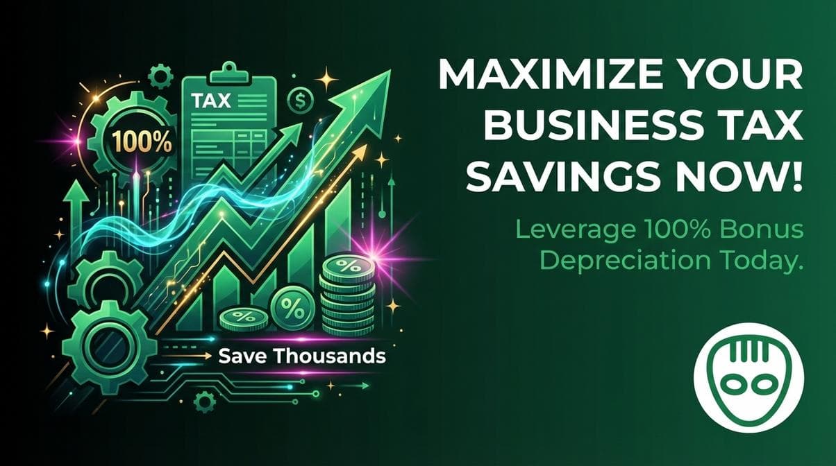 100% Bonus Depreciation Is Back — Save Thousands This Tax Season