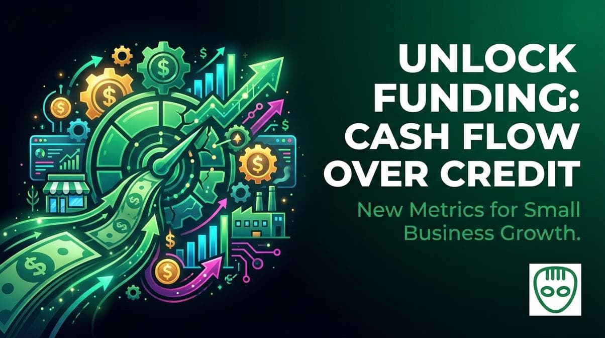 Cash Flow Is the New Credit Score for Small Business Loans