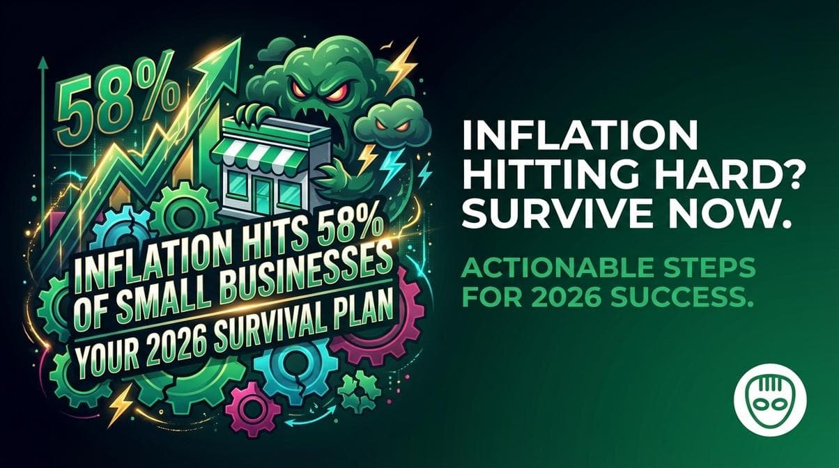 Inflation Hits 58% of Small Businesses — Your 2026 Survival Plan