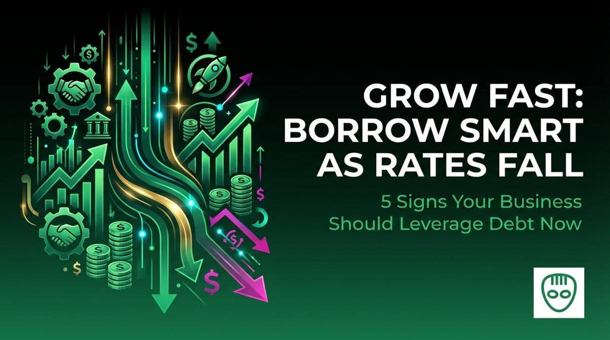 Interest Rates Are Falling — 5 Signs Your Business Should Borrow