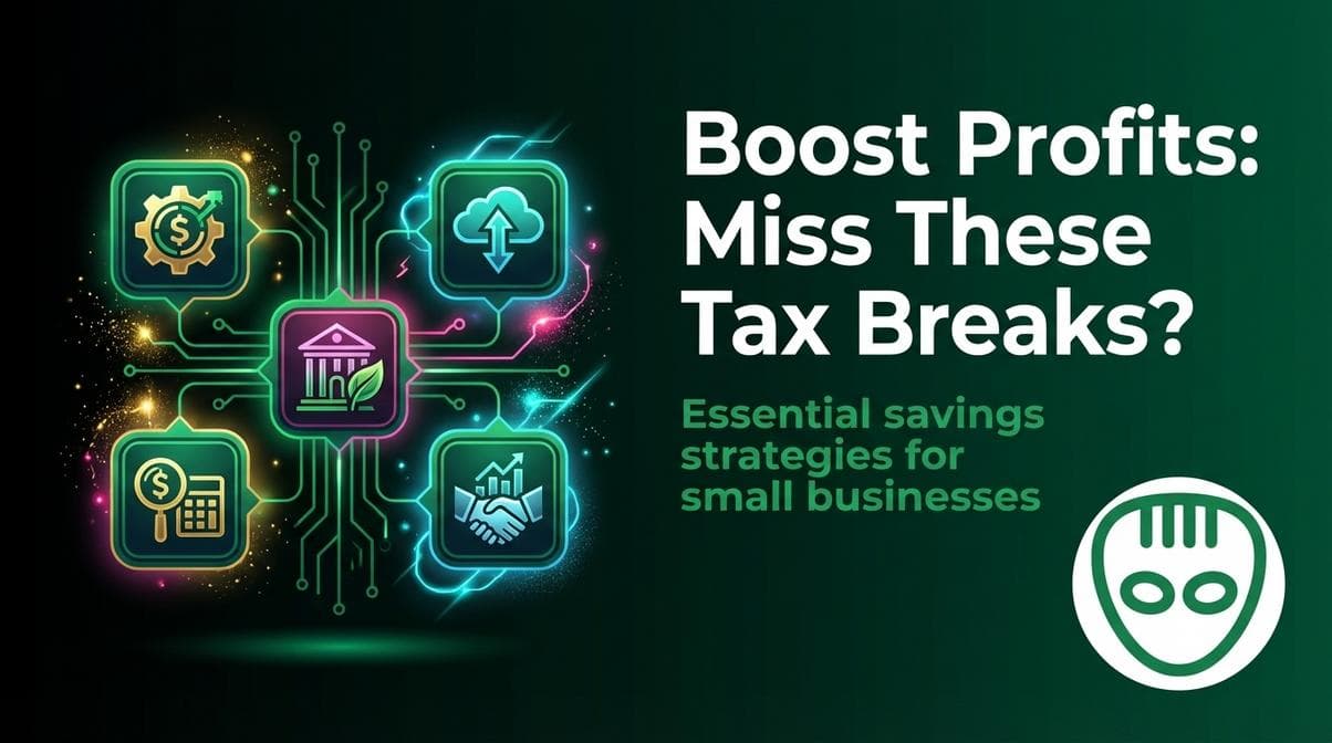 5 New Tax Breaks Your Small Business Can't Afford to Miss