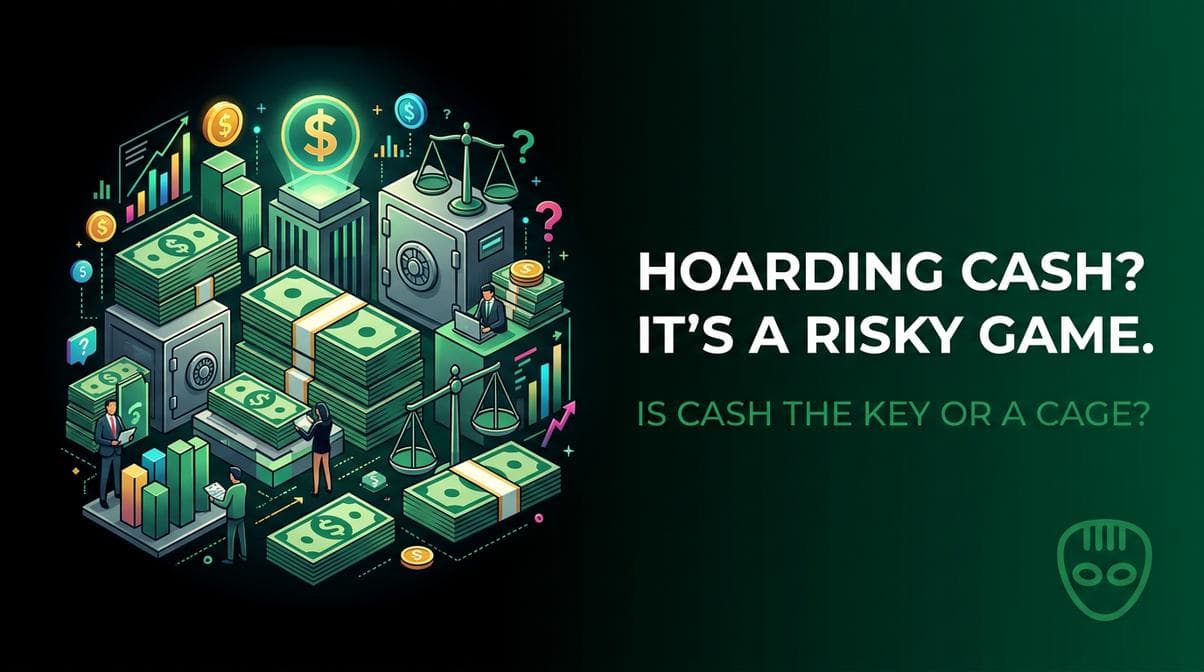 Half of Small Businesses Are Hoarding Cash — Is That Smart?