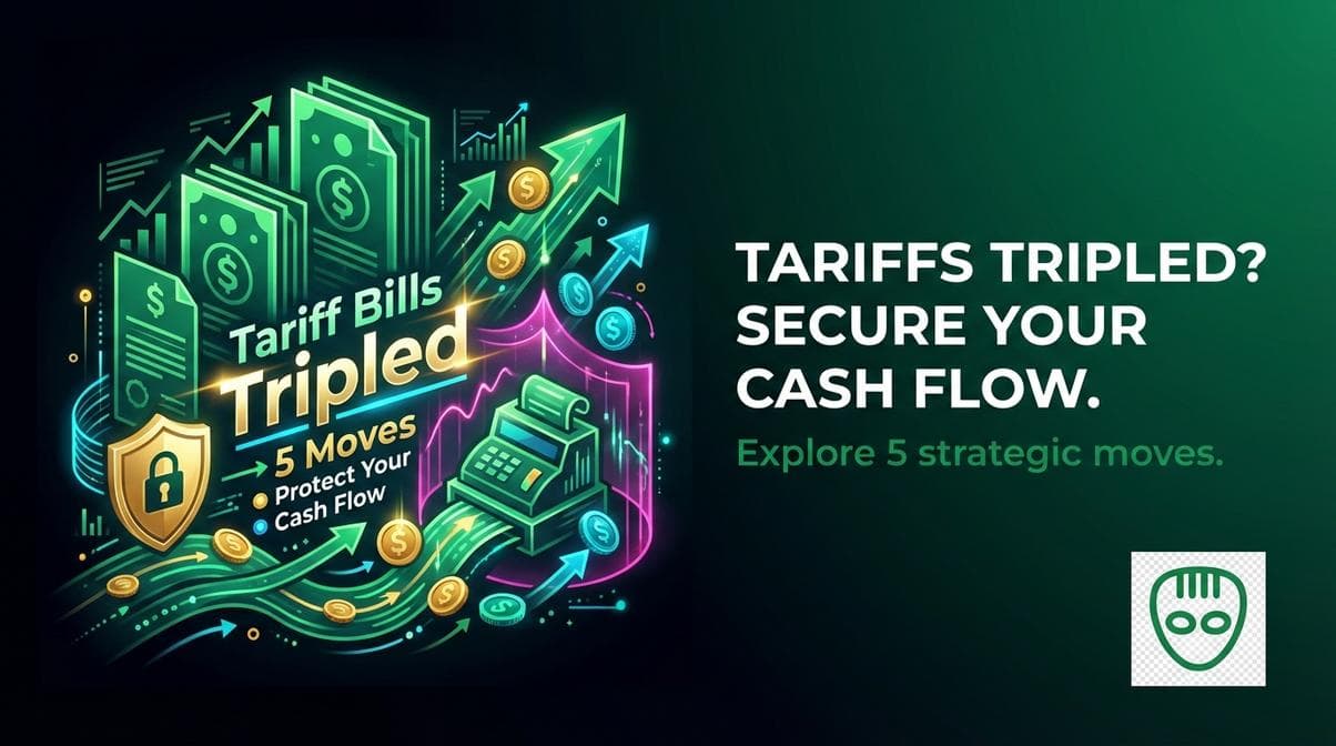 Tariff Bills Tripled — 5 Moves to Protect Your Cash Flow