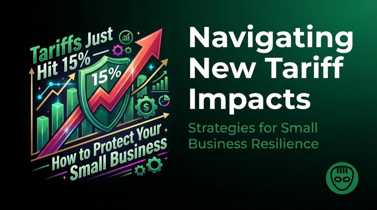 Tariffs Just Hit 15% — How to Protect Your Small Business